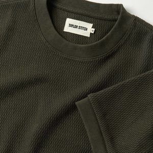 Taylor Stitch Heavy Bag Waffle Short Sleeve Shirt